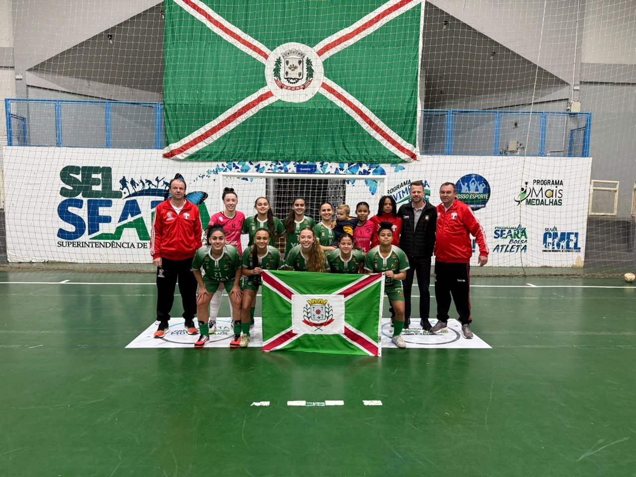 Pinhalzinho encerra participação no JASC com derrota nos playoffs do futsal feminino