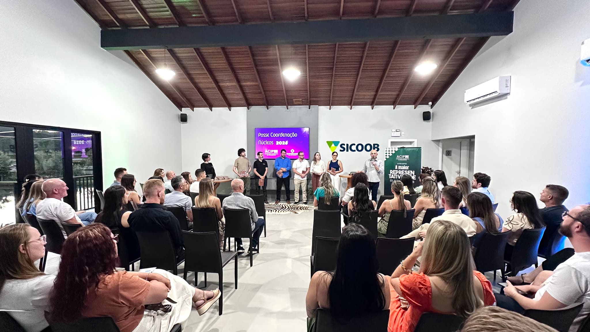 Novas lideranças assumem os núcleos empresariais da ACIP em 2026 (Foto por Ascom)