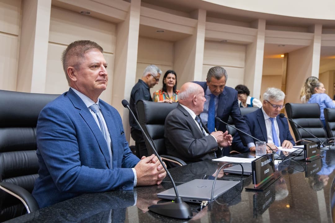 Comissão especial aprova recondução de Grando à presidência da Aresc (por Lucas Diniz/Agência AL)